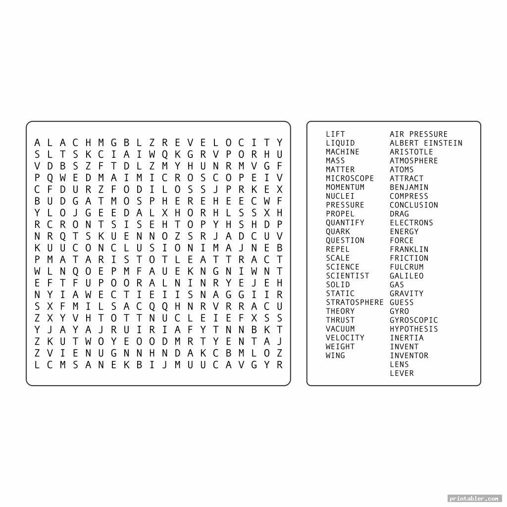 100 Word Printable Word Search Word Search Maker
