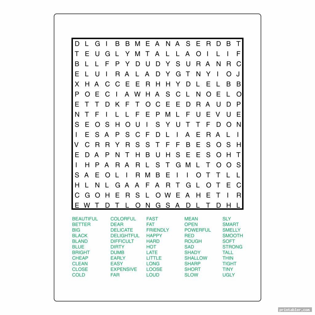 100 Word Searches Printable Gridgit Printable Word Search
