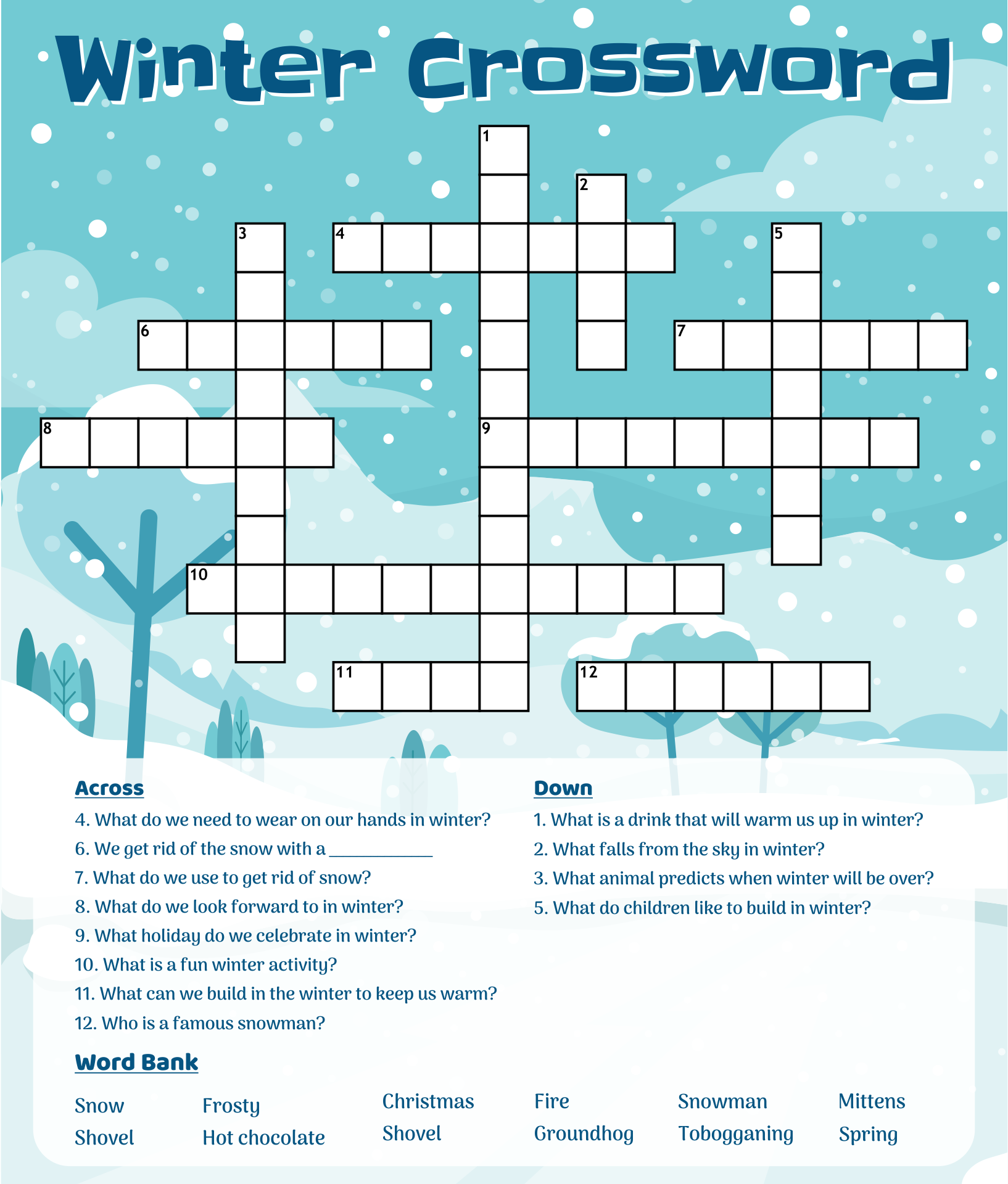 5 Best Free Printable Easy Crossword Puzzles PDF For Free At Printablee