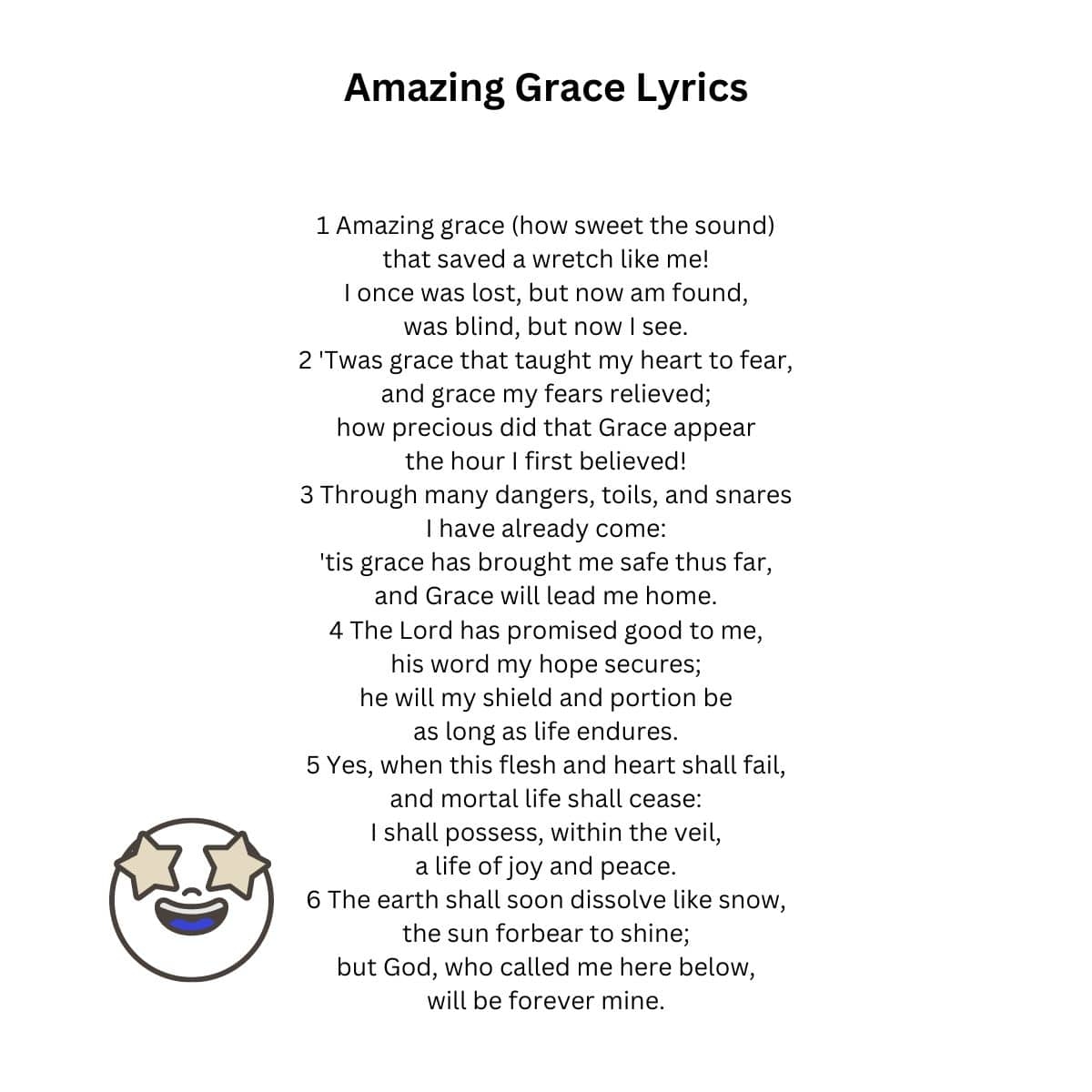 Amazing Grace Lyrics Pictures Origin And More Worksheets Library
