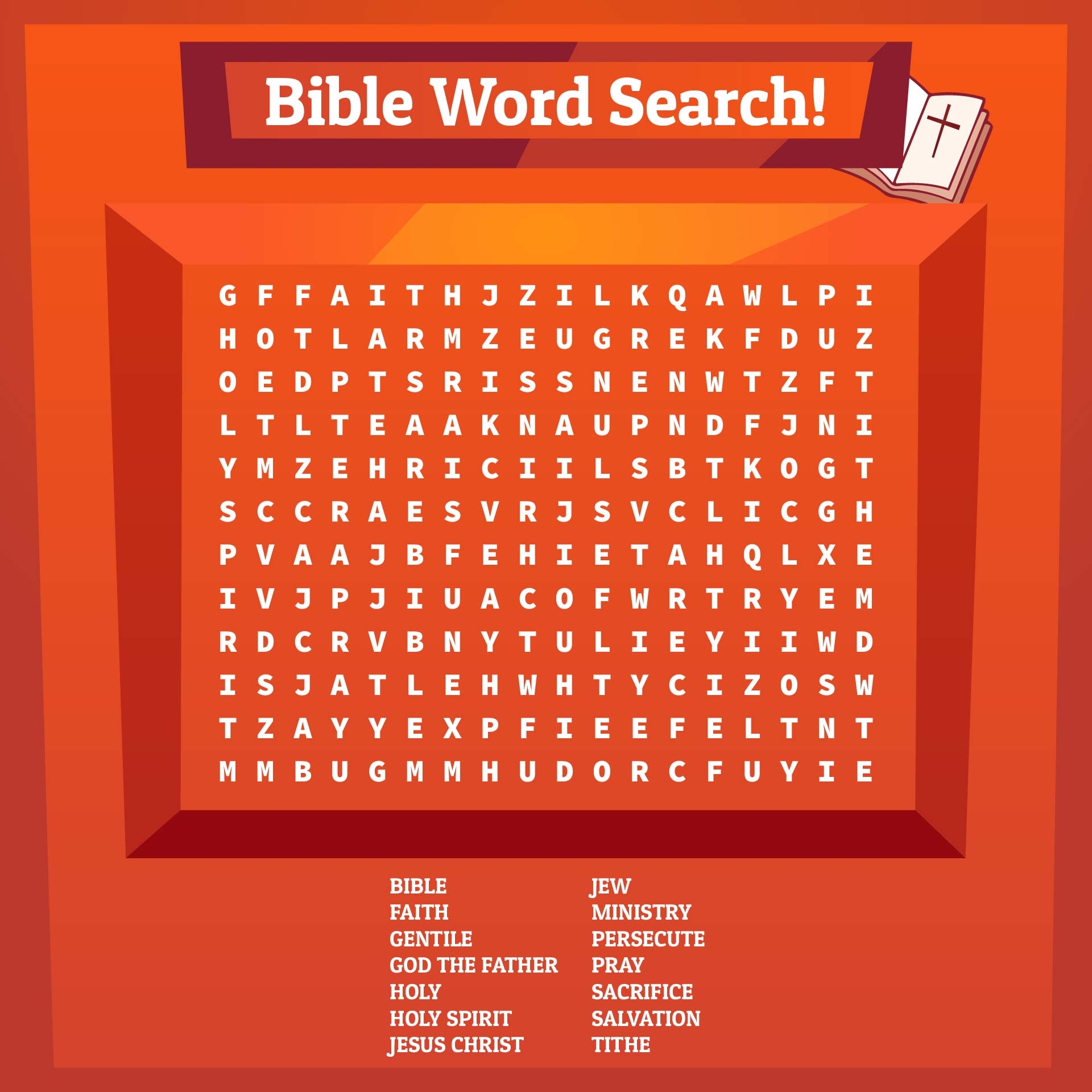 Bible Word Searches Free Printable Printable Word Searches