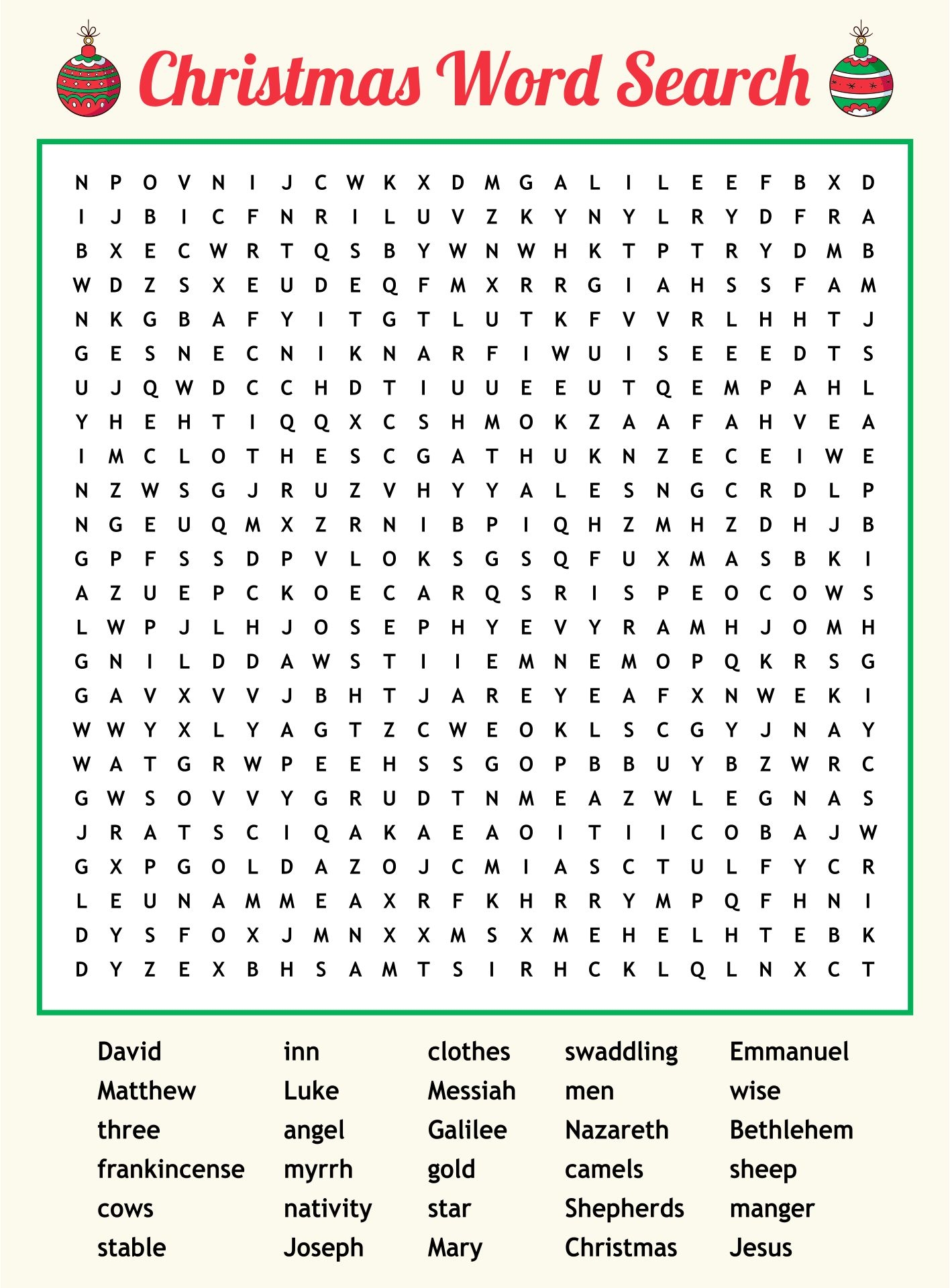 Big Christmas Word Searches 15 Free PDF Printables Printablee