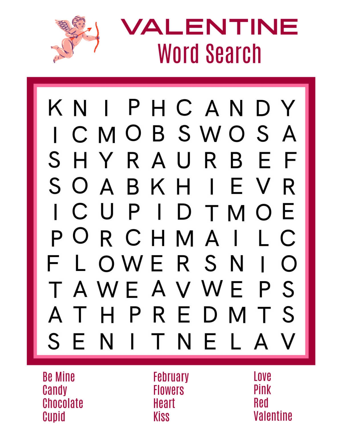 Bluey Word Search Printable Free Word Search Maker
