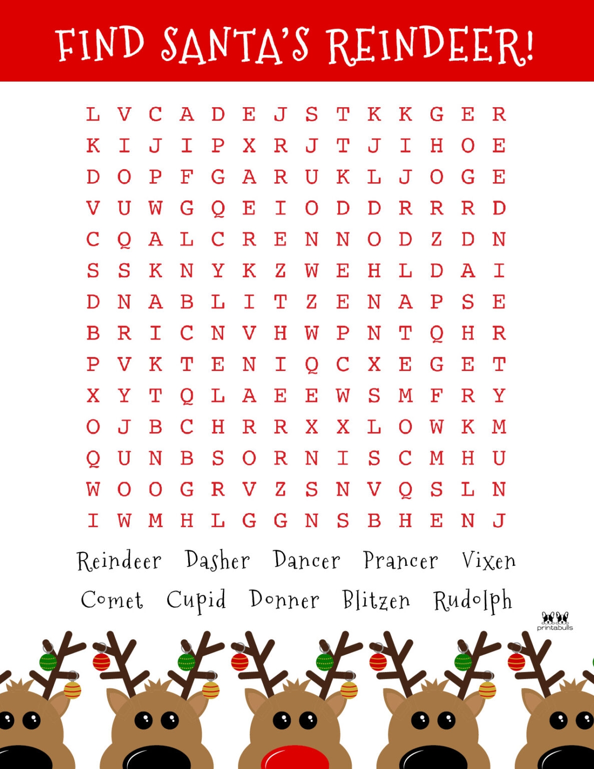 Christmas Word Search Printable Pdf Free Download Word Search Maker