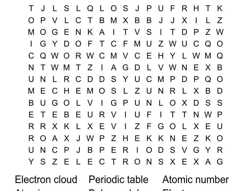 Computer Science Word Search Printable Word Search Maker