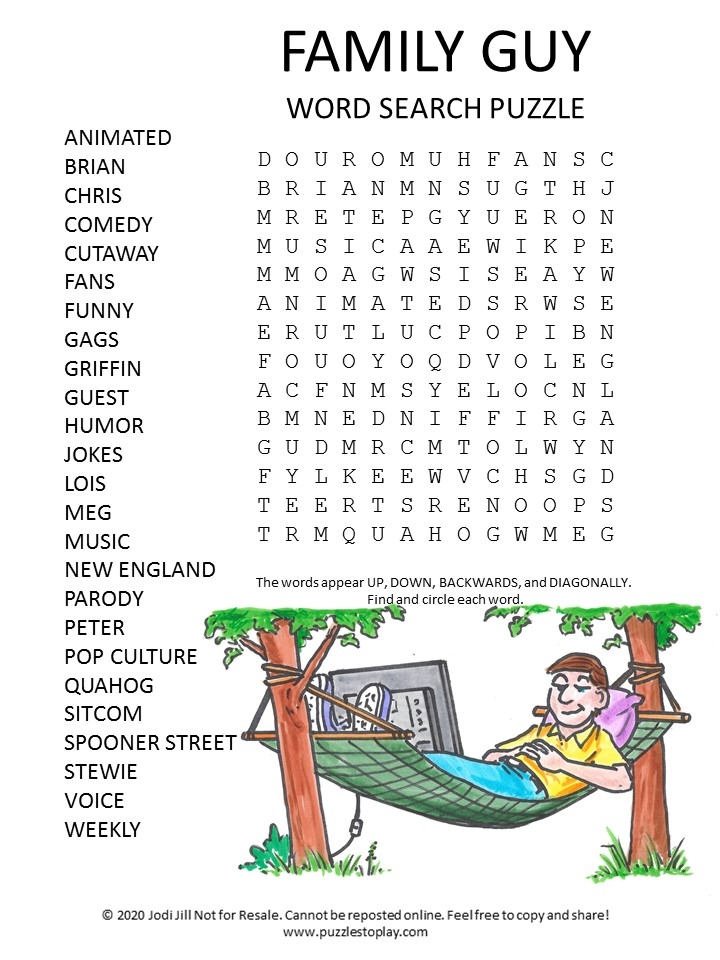 Create Word Search Puzzle Free Printable Sitedast