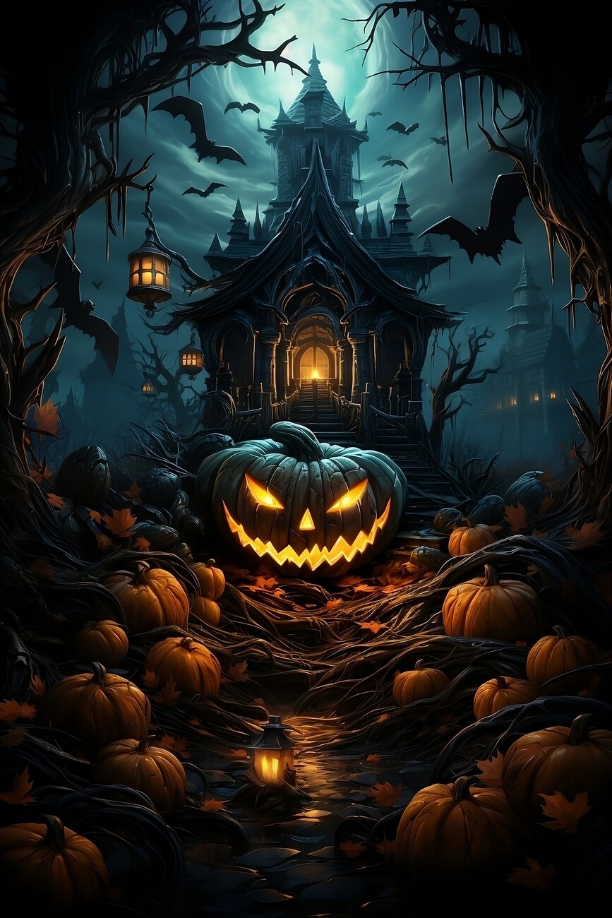 Creepy Halloween Artwork Creepy Halloween Artwork