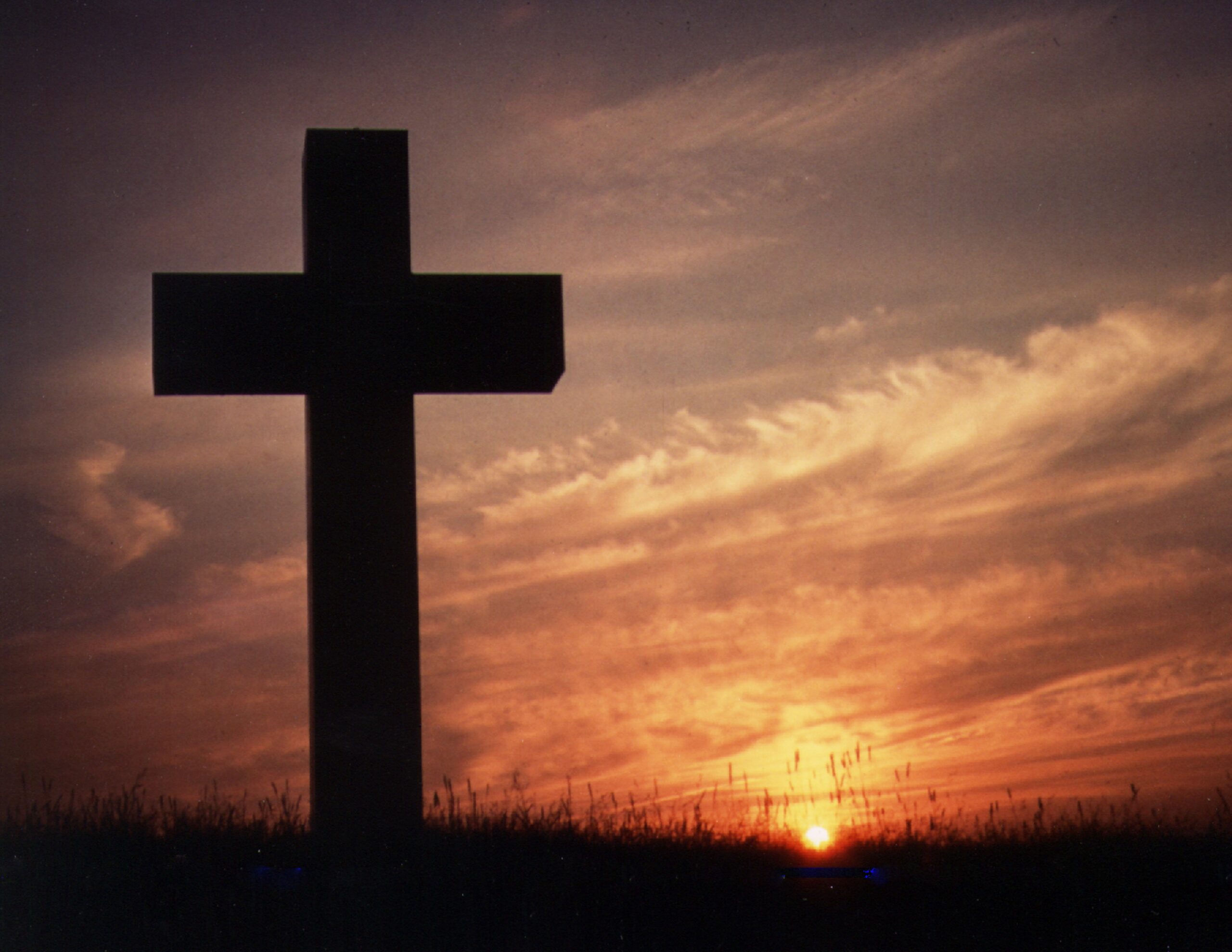 Cross At Sunset Free Image Download