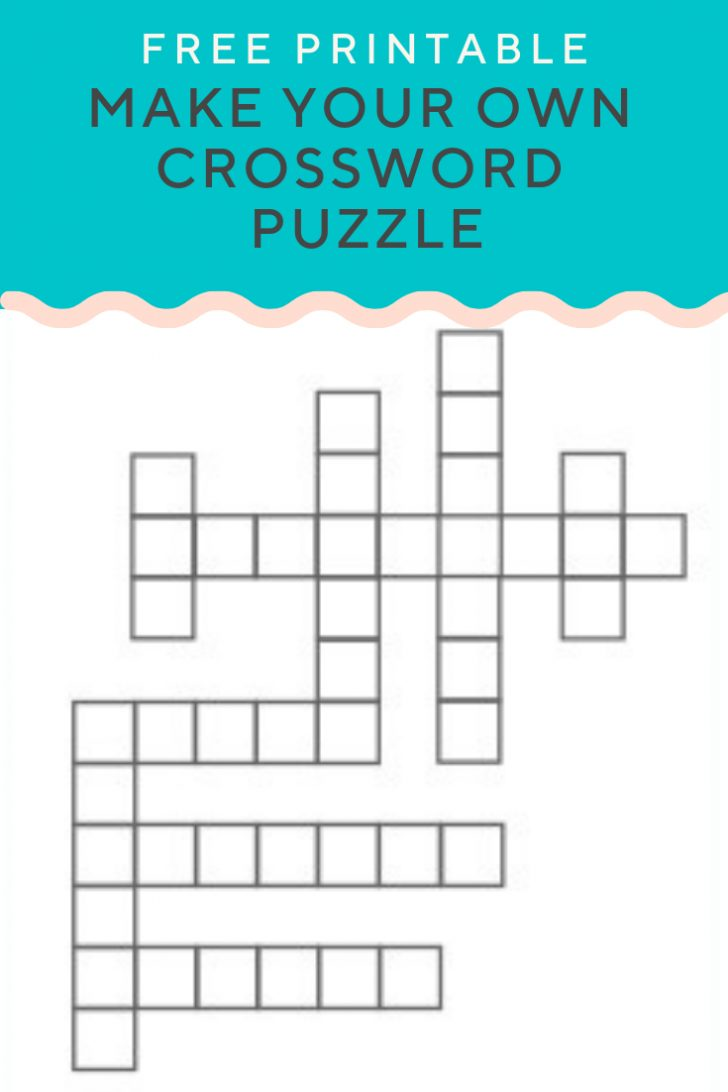 Crossword Puzzle Generator Create And Print Fully Customizable Free 