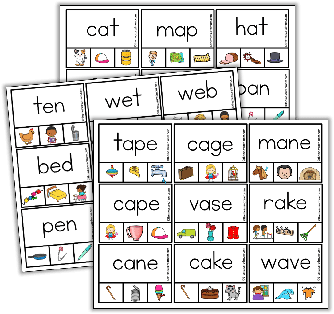 Cvc Word List Printable Cvc Word List Printable