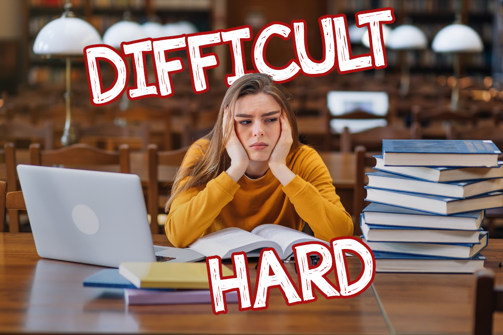 Difficult hard Difficult hard