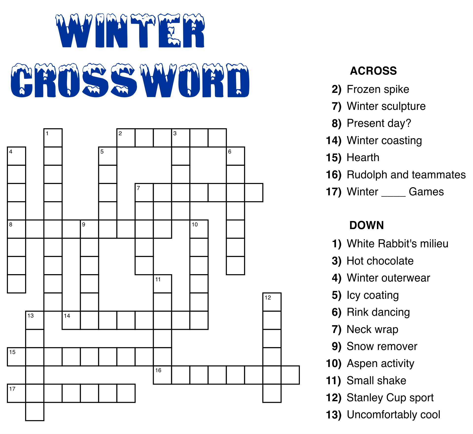 Easy Printable Crossword Puzzles Printable Calendars AT A GLANCE Easy Printable Crossword Puzzles Printable Calendars AT A GLANCE