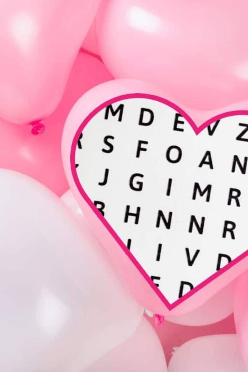 Easy Valentines Word Search Printable Word Search Maker