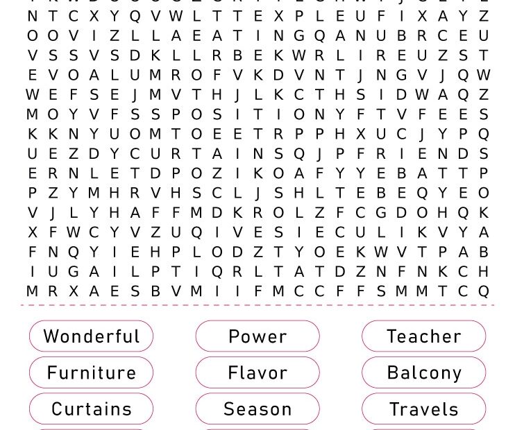 Easy Word Search Printable Pdf Word Search Printable The Best Porn