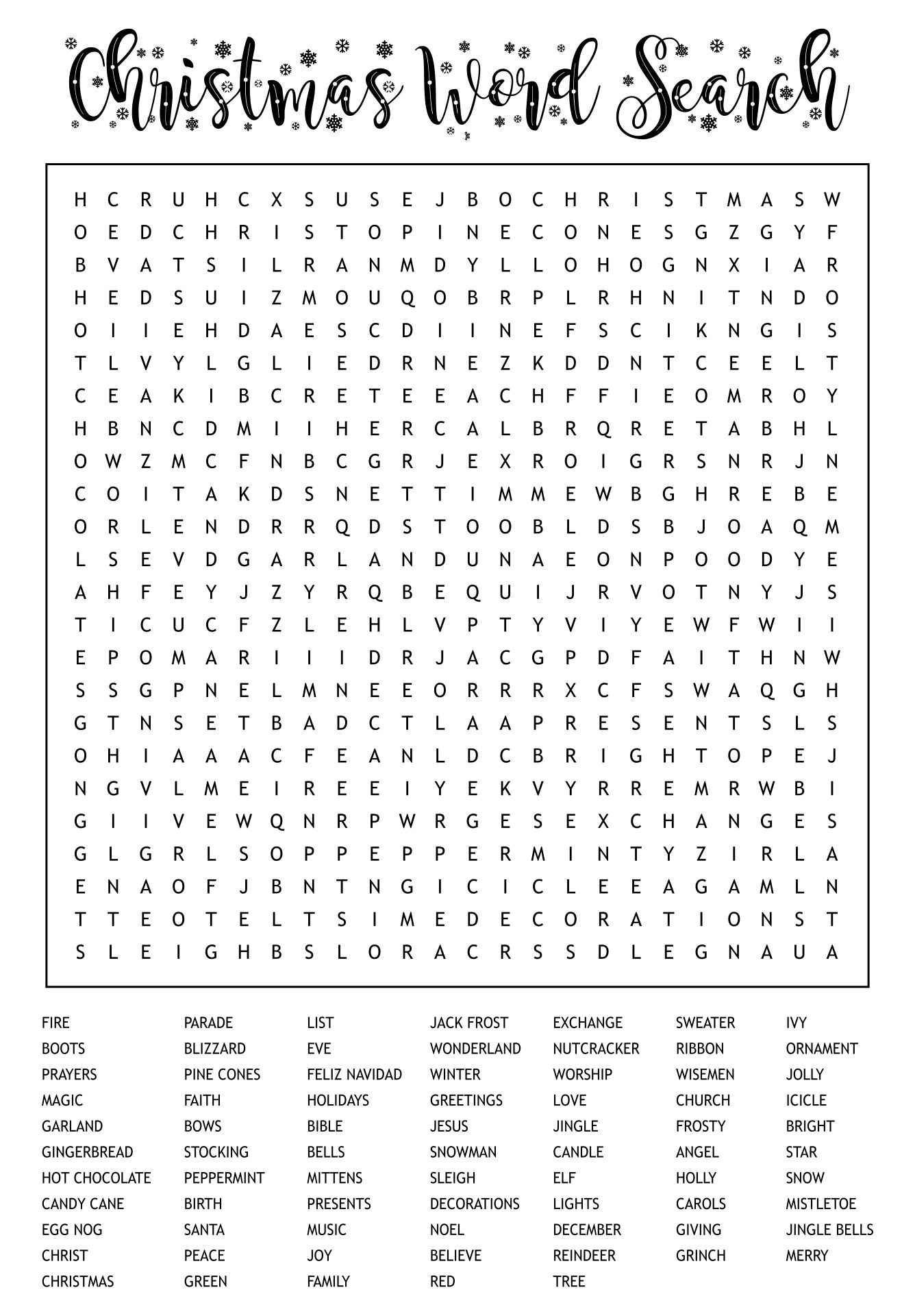 Extremely Hard Word Searches Printable Word Search Maker