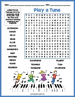 Famous Composers Word Search Famous Composers Word Search