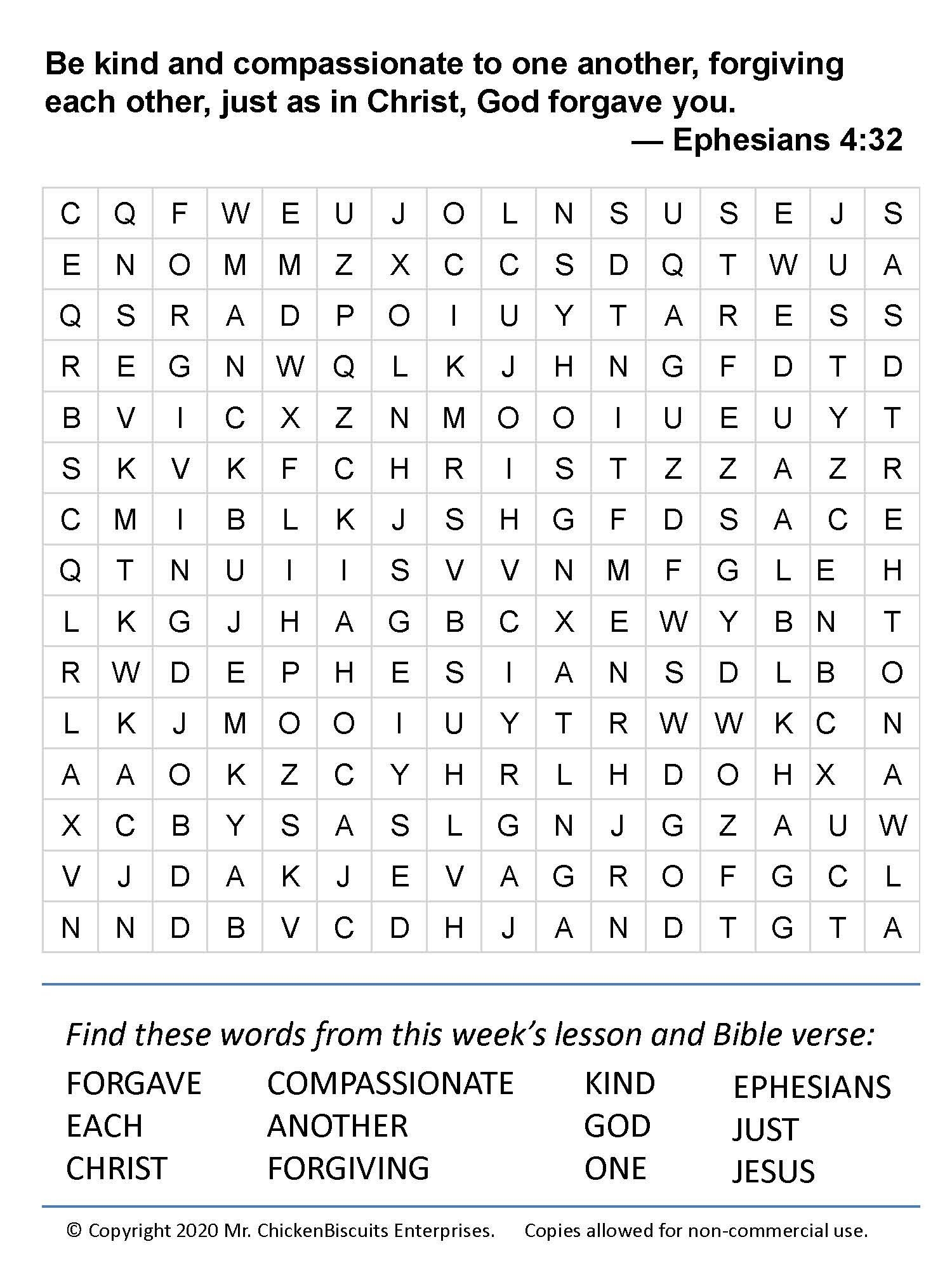 Free Printable Bible Word Search Printable Word Search Free Printable Bible Word Search Printable Word Search