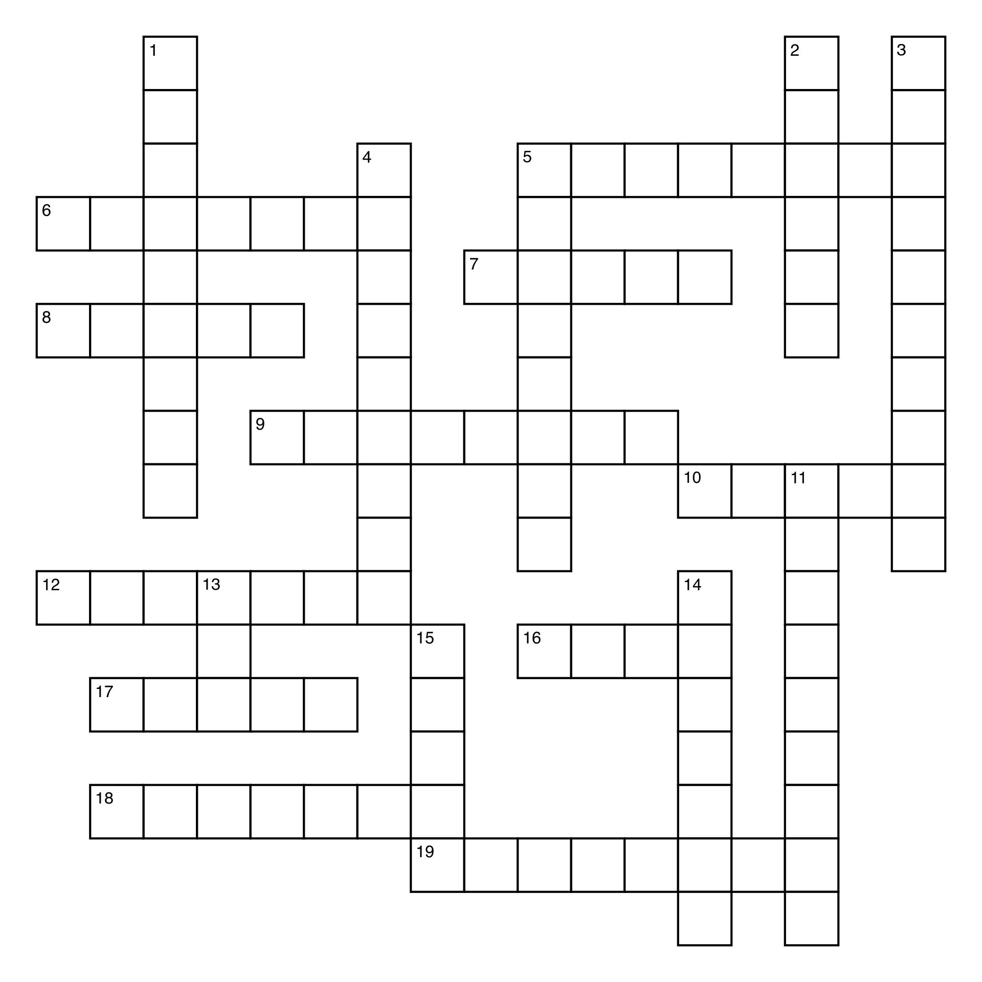 Free Printable Crossword Puzzle Maker