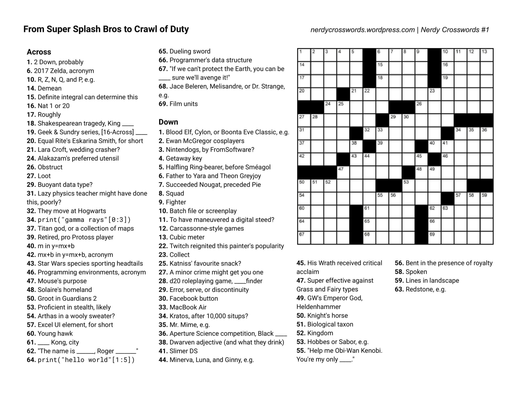 Free Printable Crosswords Usa Today Emma Crossword Puzzles
