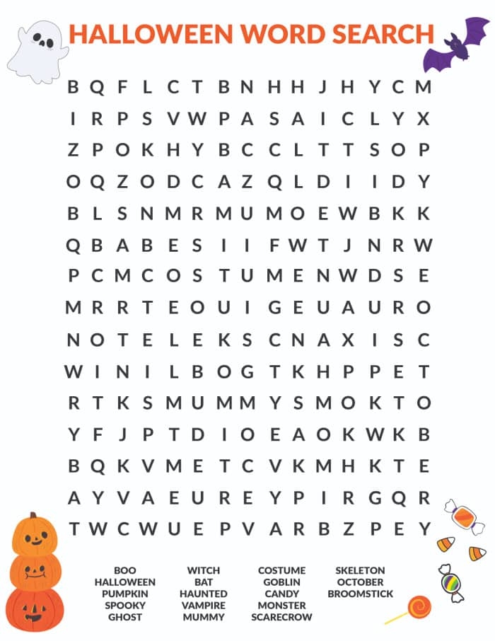 Free Printable Halloween Word Searches Word Search Maker Free Printable Halloween Word Searches Word Search Maker