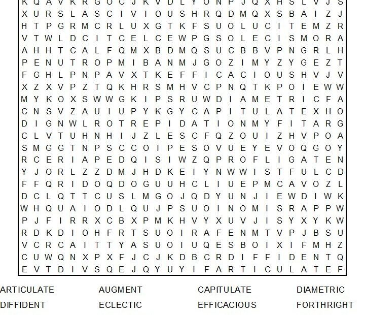 Free Printable Hard Word Searches PrintableTemplates Printable Word