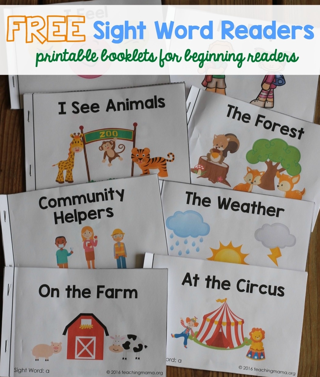 Free Printable Sight Word Books Kindergarten Dastsilent Free Printable Sight Word Books Kindergarten Dastsilent
