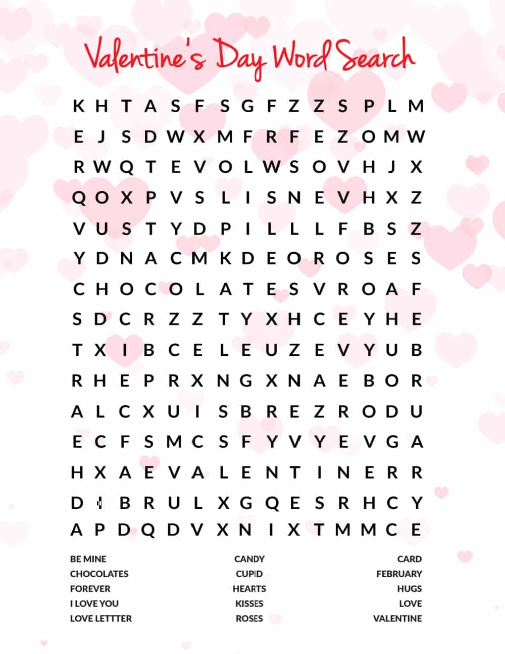 Free Printable Valentine 39 s Day Word Search PDF Freebie Finding Mom Free Printable Valentine 39 s Day Word Search PDF Freebie Finding Mom