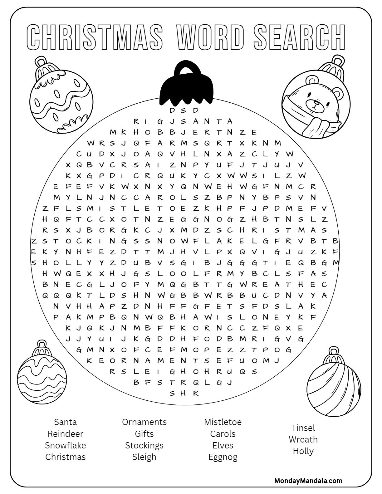 Free Printable Word Finds For Adults Free Printable