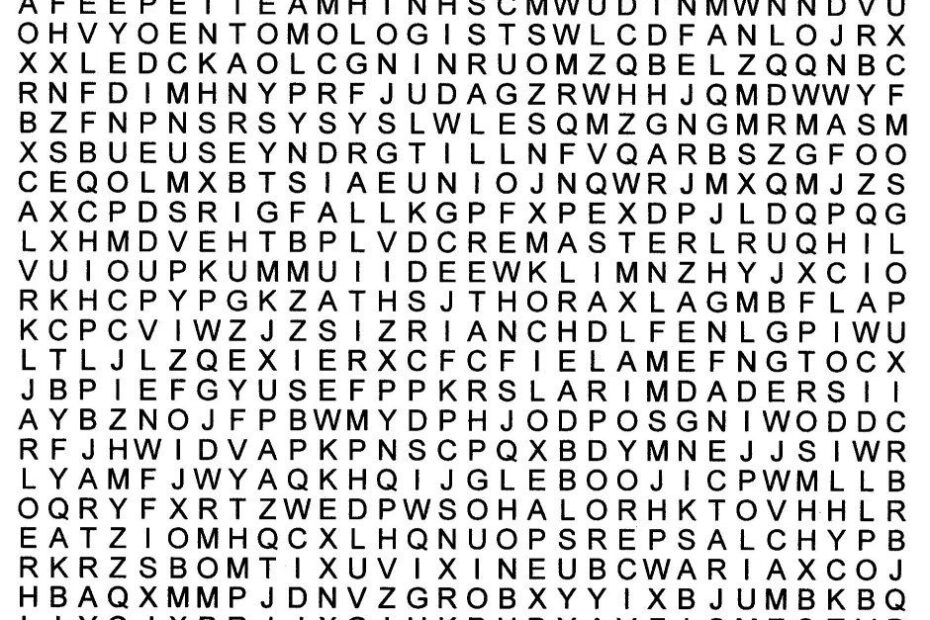 Free Printable Word Puzzles Free Printable A To Z