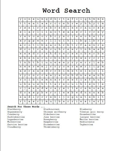 Free Printable Word Search Generator Word Search Maker