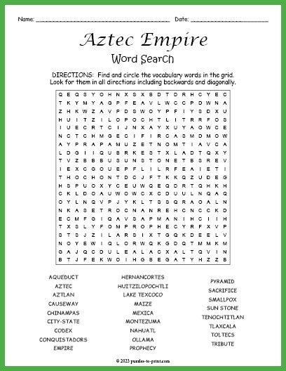 Free Printable Word Search Puzzle Games Worksheets Library