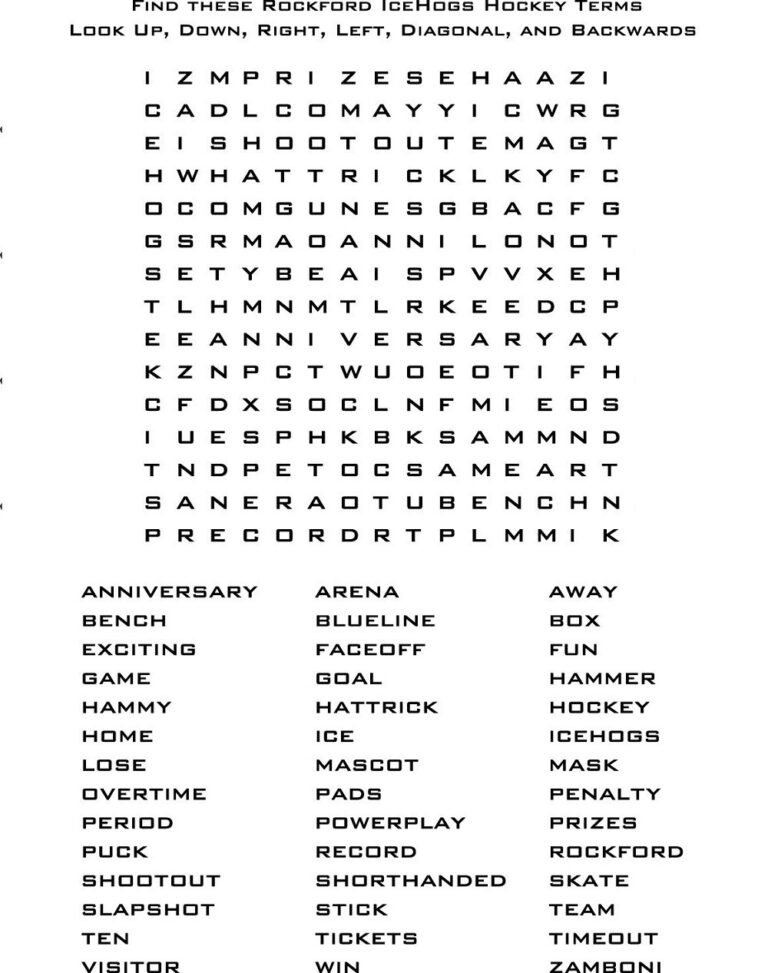 Free Search A Word Printable Word Search Printable Printable Word Search
