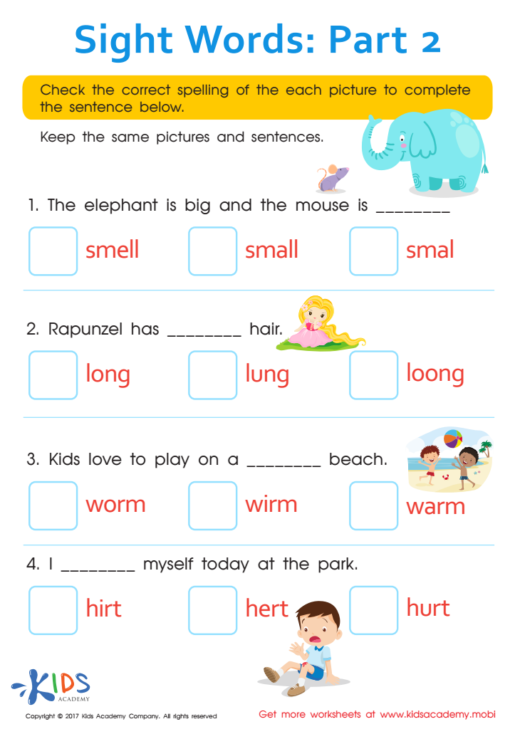Free Sight Words Printables Worksheet Download Free Sight Words  Free Sight Words Printables Worksheet Download Free Sight Words