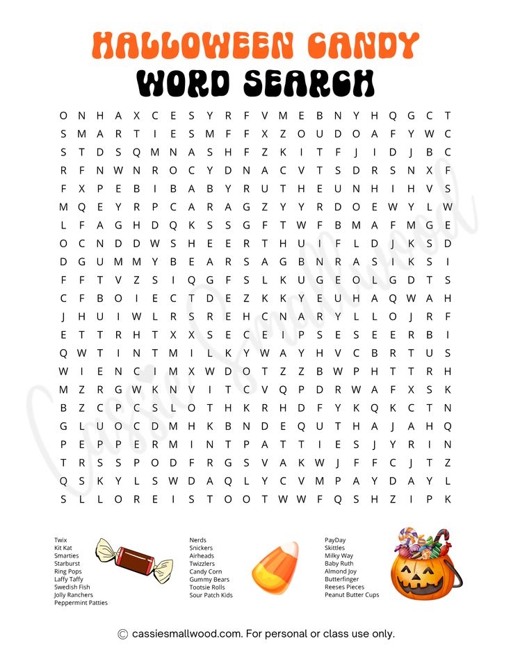 FUN Free Printable Halloween Word Searches Halloween Word Search  FUN Free Printable Halloween Word Searches Halloween Word Search