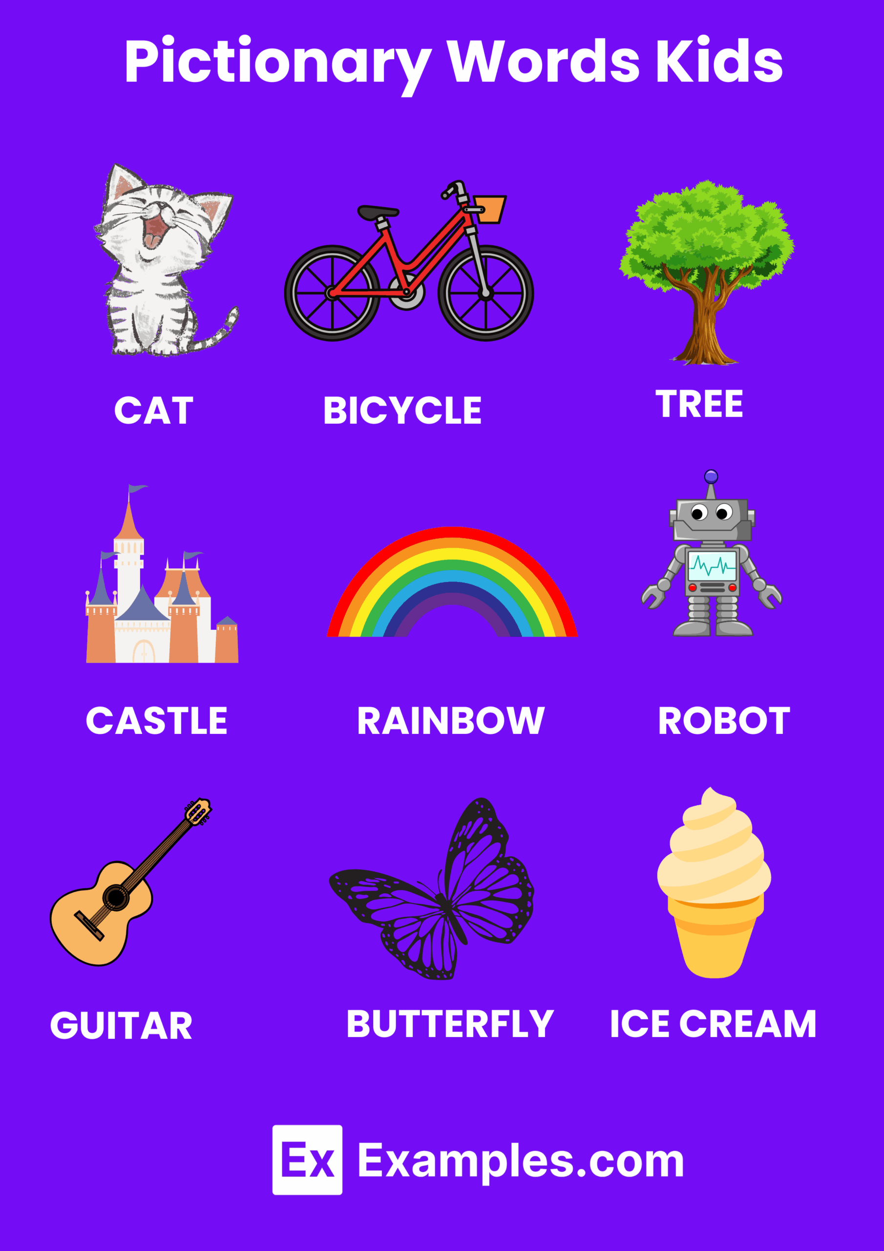 Fun Pictionary Words For Kids Infoupdate