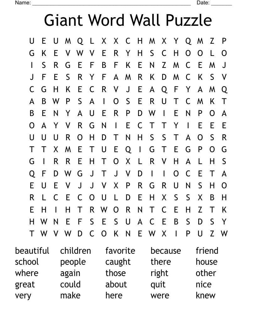 Giant Word Search Puzzles Printable Word Search Maker