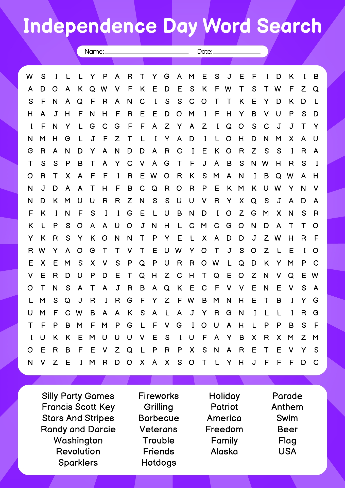 Hard Printable Word Search Hard Printable Word Search
