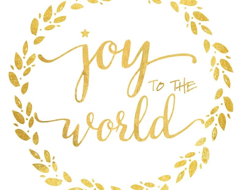 Joy To The World Printable