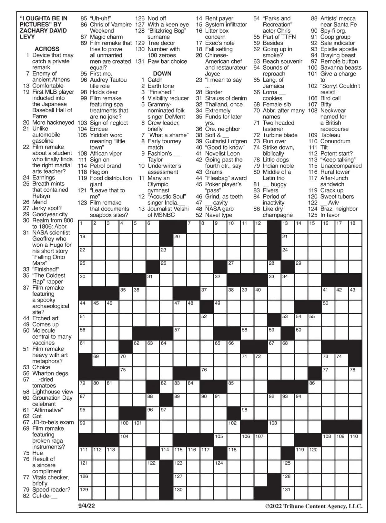 Los Angeles Times Sunday Crossword Printable Printable JD