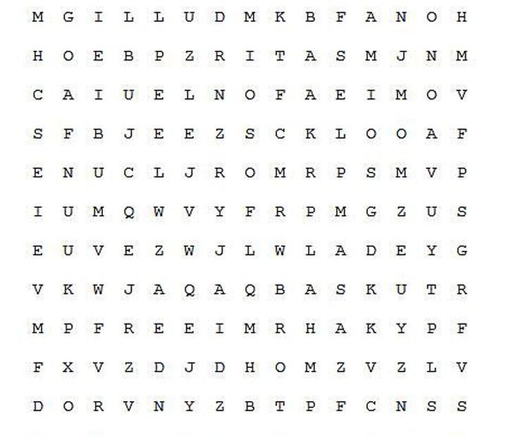 Make Your Own Word Search Free Printable Horwiz