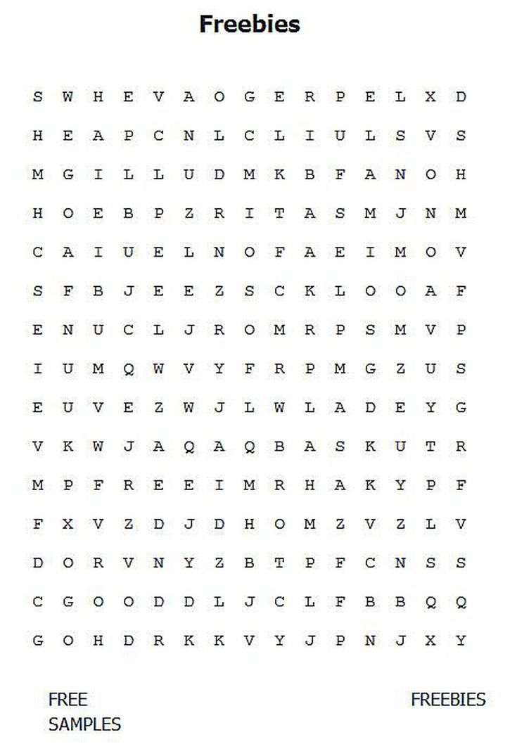 Make Your Own Word Search Free Printable Horwiz