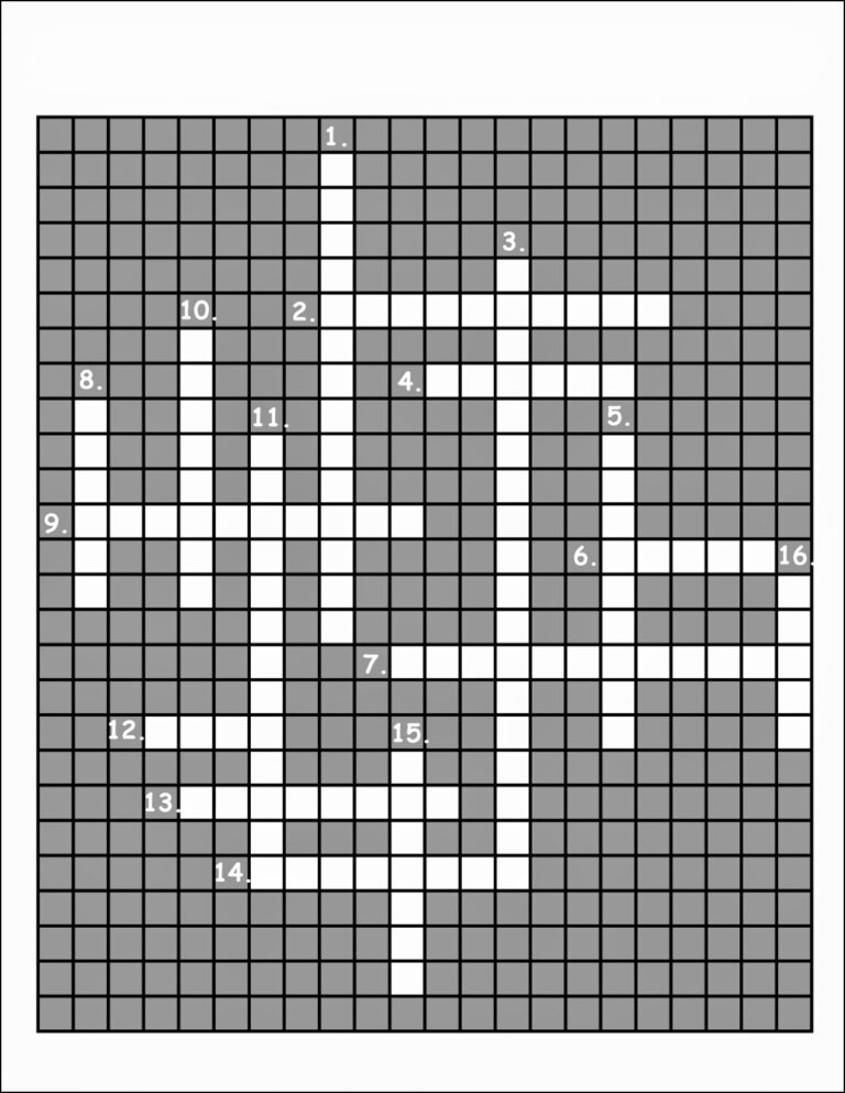 Mirroreyes Crosswords Printable Printable JD