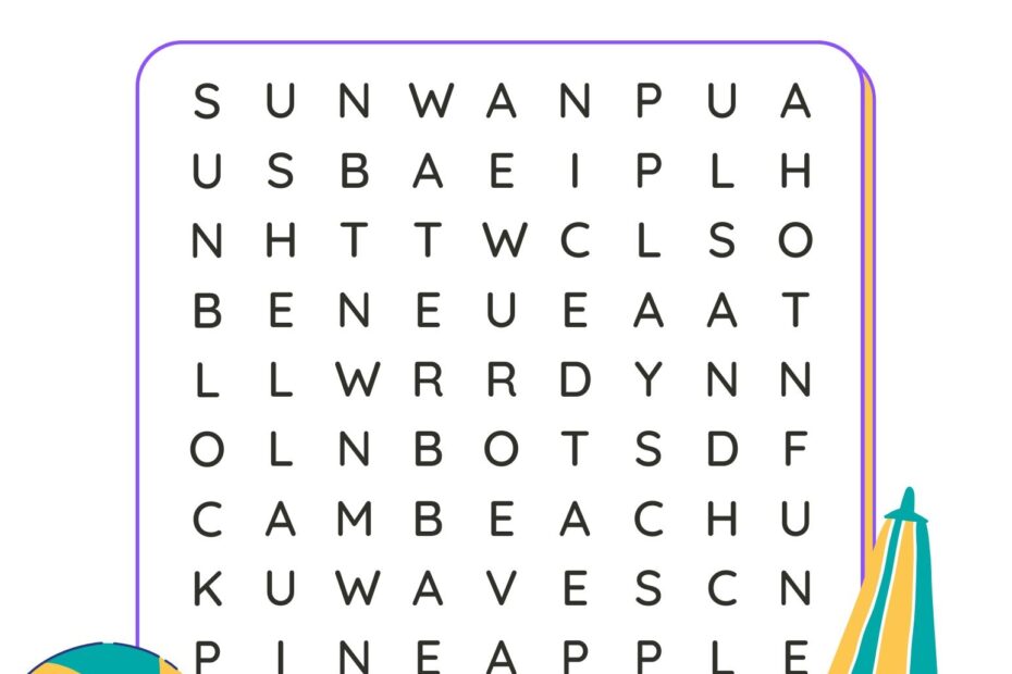 New Mexico Word Search Kids Printable Word Search Maker