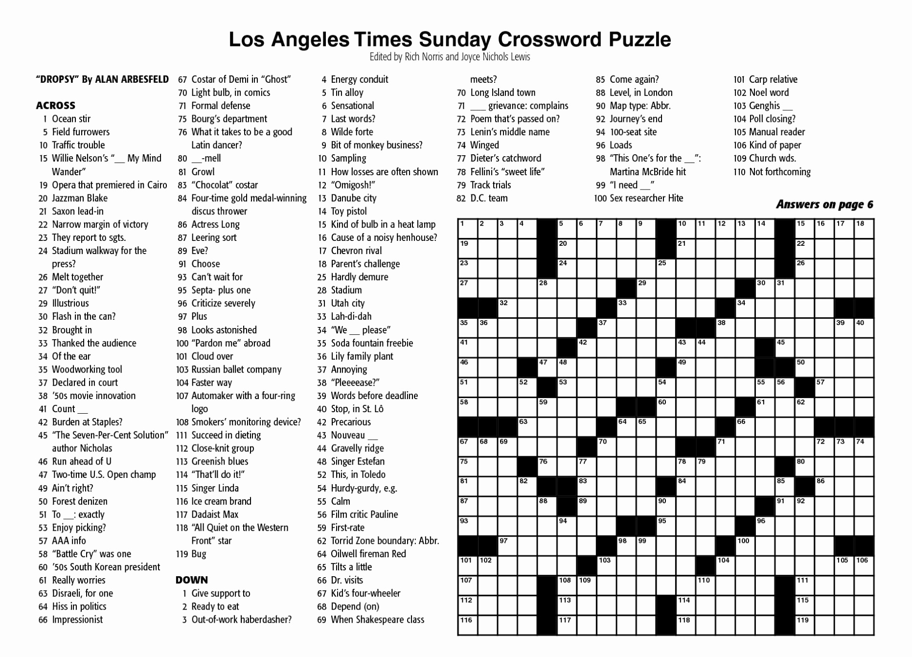 New York Times Crossword Help Free Printable Ny Times Crossword  New York Times Crossword Help Free Printable Ny Times Crossword