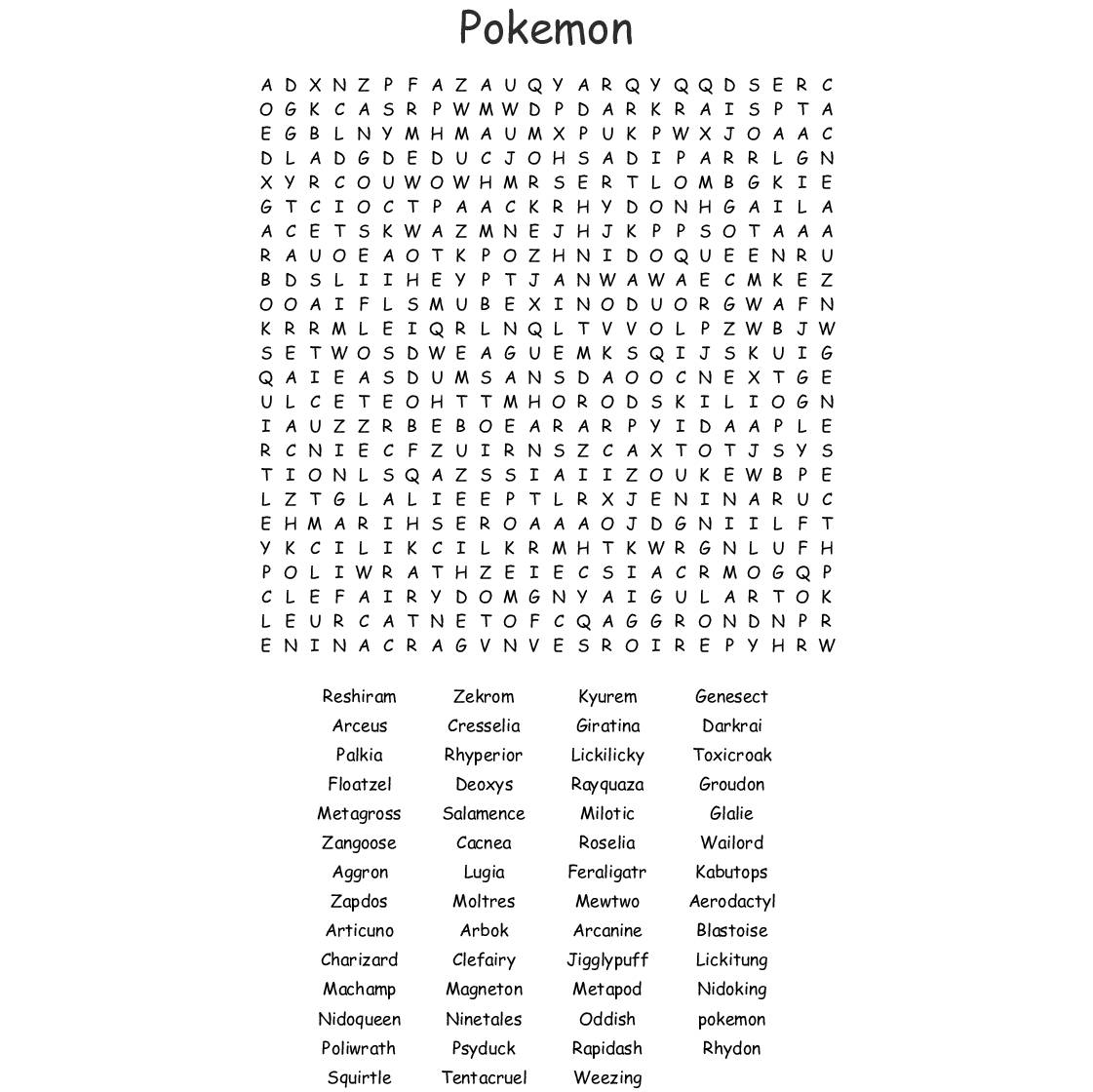 Pokemon Word Search Printable For Kids Word Search Maker Pokemon Word Search Printable For Kids Word Search Maker
