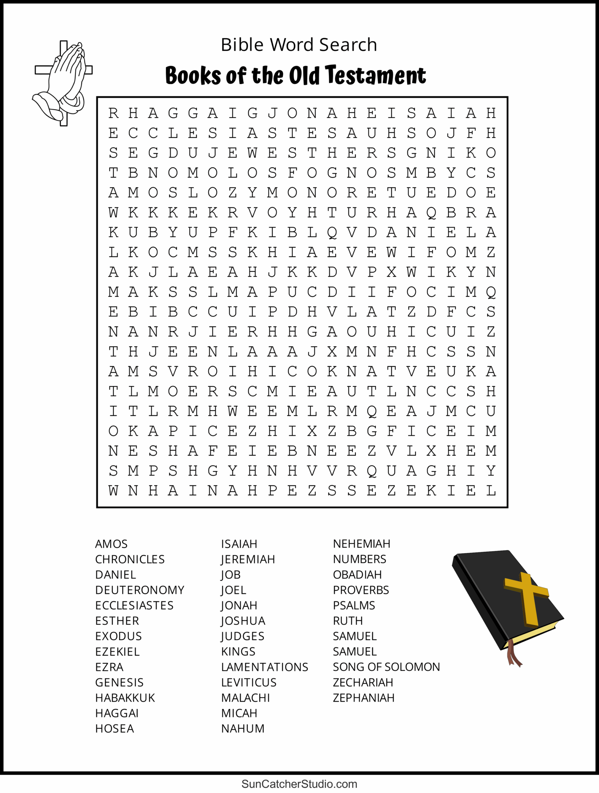 Printable Biblical Word Search Puzzles Printable Free Templates