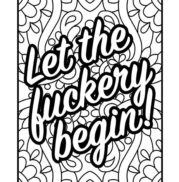 Printable Coloring Pages For S Swear Words Infoupdate