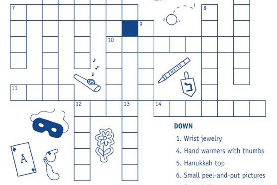 Printable Crossword Puzzles For Kids Mary Crossword Puzzles