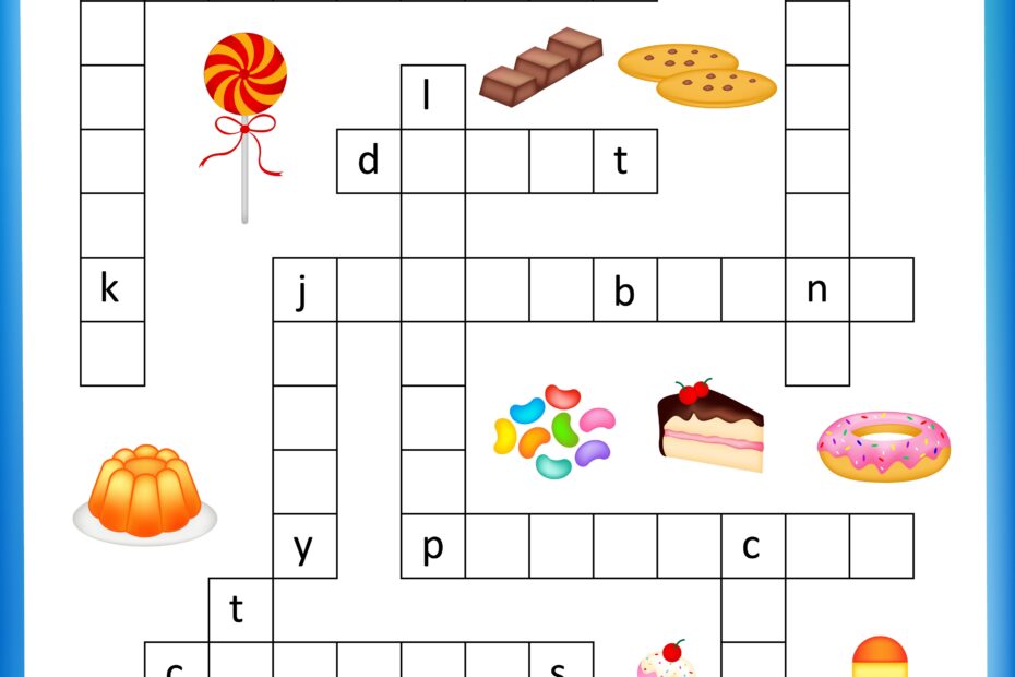 Printable Crossword Puzzles For Kids Printable Word Searches