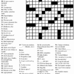 Printable Crosswords Mirroreyes Mary Crossword Puzzles